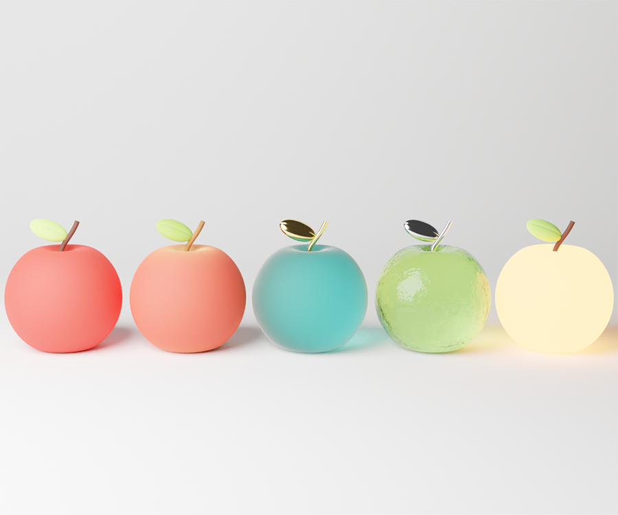 色んなりんごを作ってみた