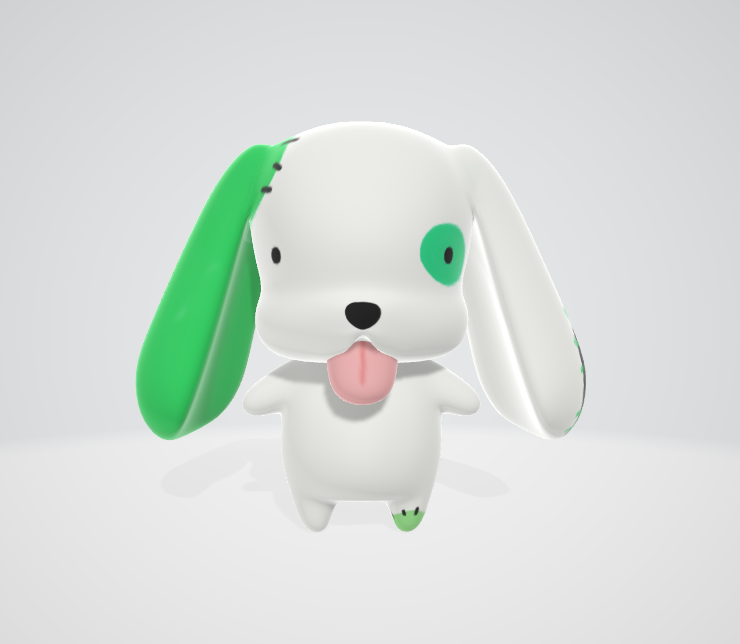 めざし初モデリング完成