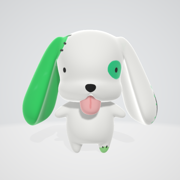 自キャラめざし完成！