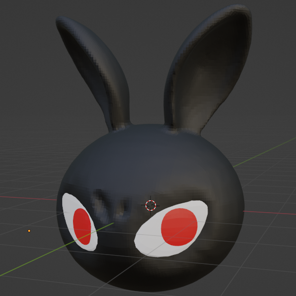 PARANOIACさんのウサギをスカルプト