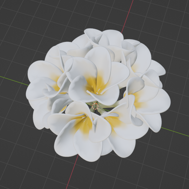 プルメリアを作ってみた