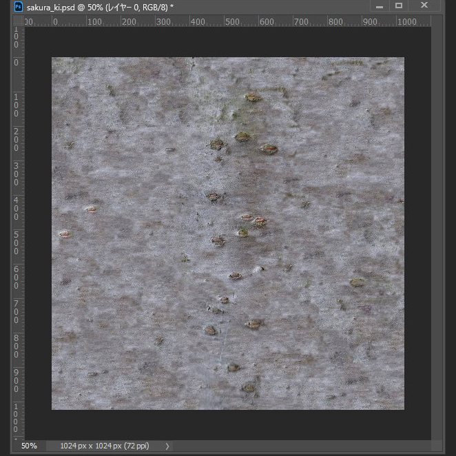 フォトショでテクスチャを作ってみた